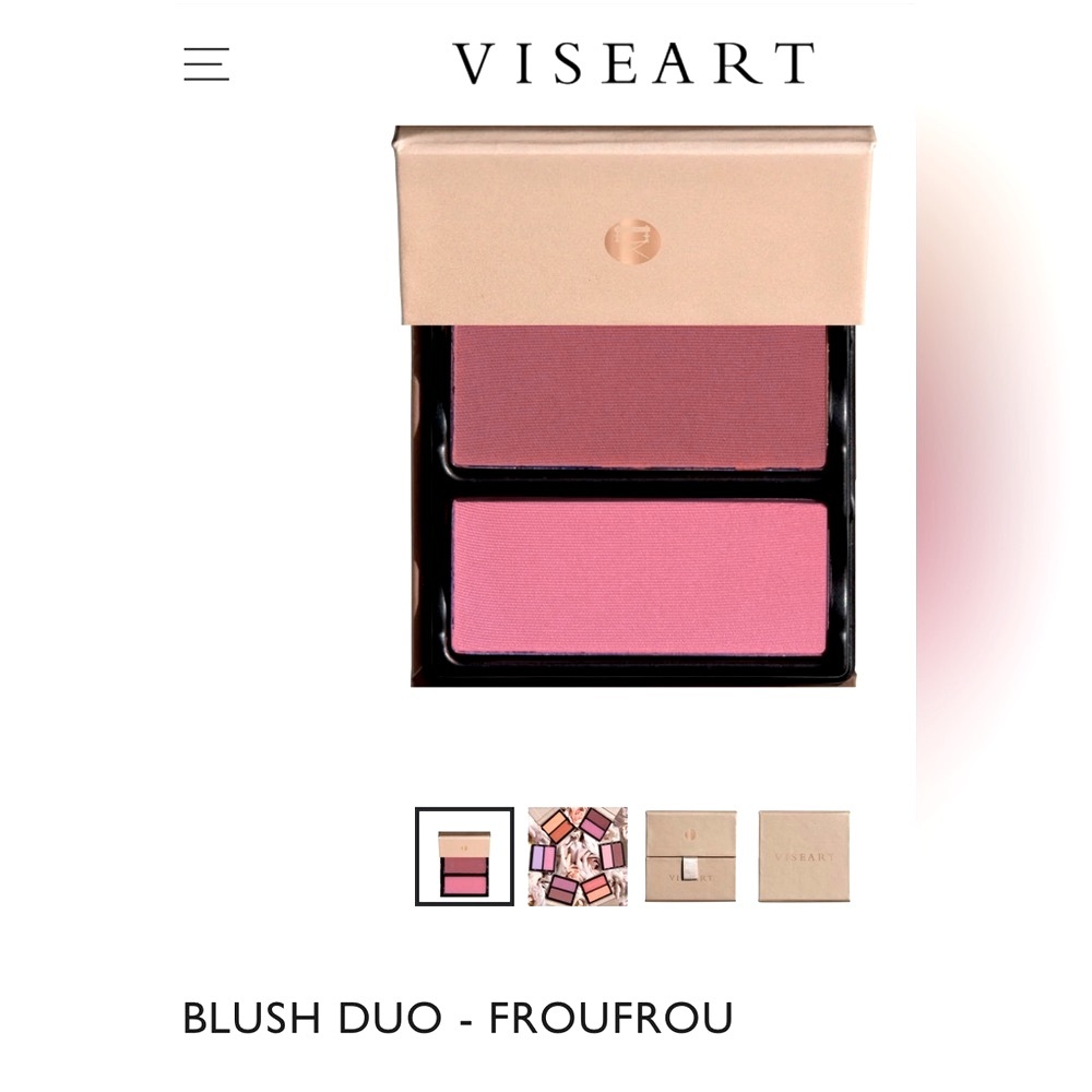 Women’s VISEART NWT Make up Blush Duo FrouFrou